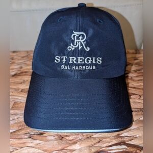 St. Regis Bal Harbour Navy Embroidered Resort Cap One Size